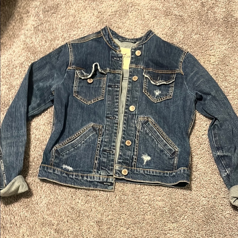 Hollister Blue Denim Jacket